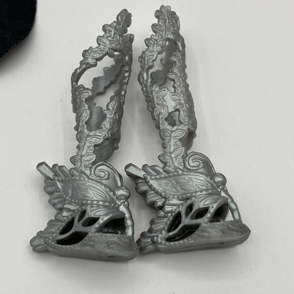 Monster High LUNA MOTHEWS Boo York Doll Wings Skirt Black Bodysuit Incomplete - Picture 16 of 16